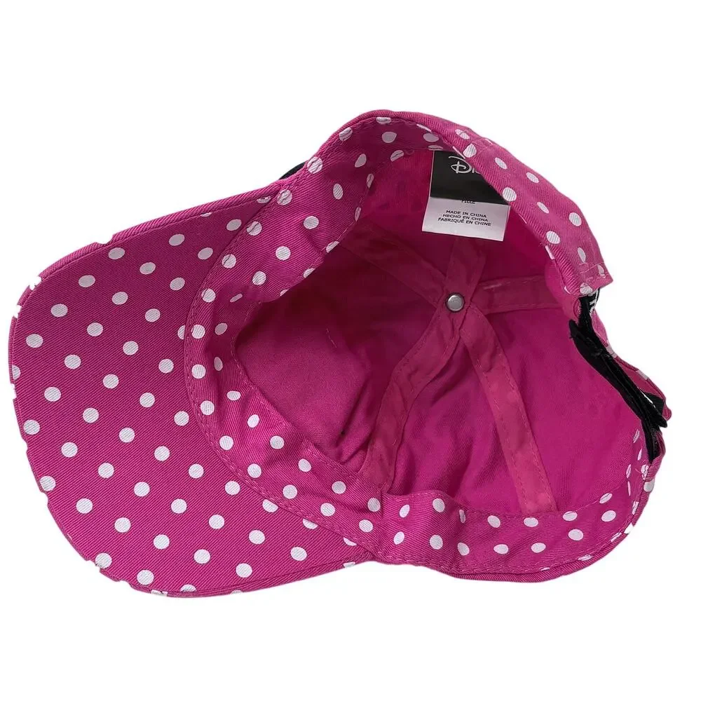 Minnie Mouse Disney Toddler Ball Cap Hat Minnie Rocks The Dots New With Tags